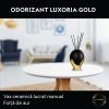 Luxoria GOLD belső légfrissítő – kerámia tál arany levéllel díszdobozban