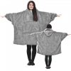 Unisex Sherpa Jemidi kapucnis pulóver, XL, szürke, poliészter, 55407.25.4