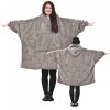 Unisex Sherpa Jemidi kapucnis pulóver, XL, bézs, poliészter, 55407.43.4