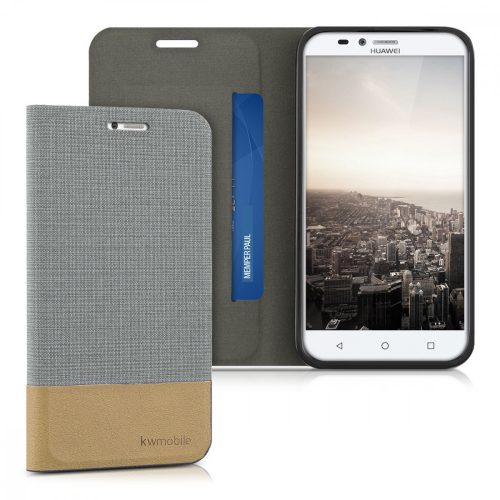 Huawei Ascend Y625 tok, textil, szürke, 37411.25