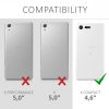 Sony Xperia X Compact tok, parafa, barna, 39646.24