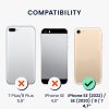 Apple iPhone 8 / iPhone 7 / iPhone SE 2 tok, szilikon, kék, 40225.17