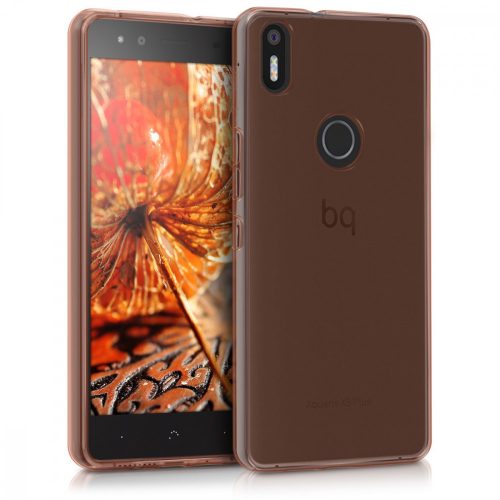 BQ Aquaris X5 Plus tok, szilikon, rózsaszín, 37528.81