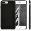 Apple iPhone 8 Plus / iPhone 7 Plus tok, szilikon, fekete, 40842.01