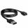 USB töltőkábel Garmin Vivoactive 3 / Vivoactive 4 / Fenix 5 / Fenix 6, fekete, 40937.01