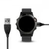 USB töltőkábel Garmin Vivoactive 3 / Vivoactive 4 / Fenix 5 / Fenix 6, fekete, 40937.01