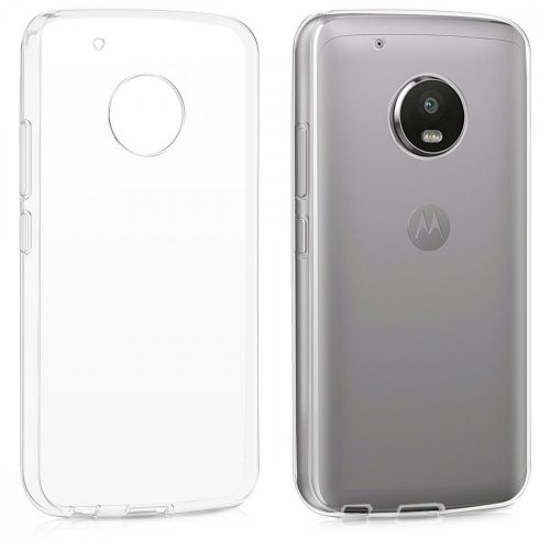 Motorola Moto G5 Plus burkolat, szilikon, átlátszó, 41091.03