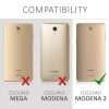 Coolpad Modena 2 huzat, ökológiai bőr, rózsaszín, 40293.81