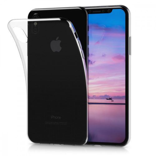 Apple iPhone X / iPhone XS tok, szilikon, átlátszó, 42500.03