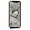 Apple iPhone X / iPhone XS tok, szilikon, bézs, 42495.11