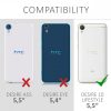 HTC Desire 10 Lifestyle tok, ökológiai bőr, kék, 39779.17