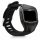 Szíj Garmin Forerunner 910XT, Kwmobile, fekete, szilikon, 43055.01