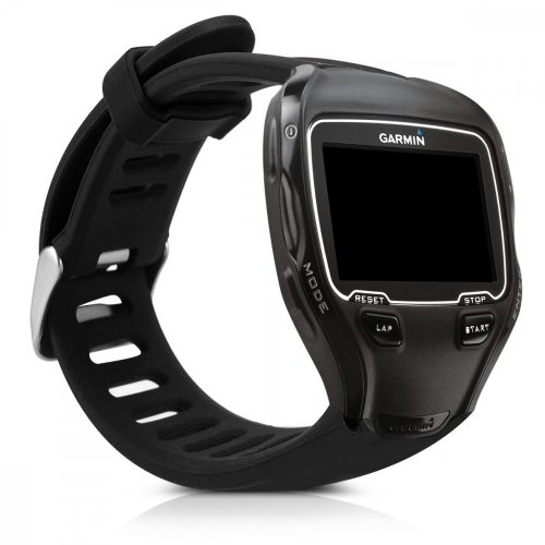 Szíj Garmin Forerunner 910XT, Kwmobile, fekete, szilikon, 43055.01