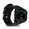 Szíj Garmin Forerunner 920XT, Kwmobile, fekete, szilikon, 43054.01