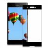 Sony Xperia XA1 Plus védőfólia, kaliber, elöl, fekete, 43151.01