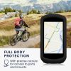 Védőtok GPS Garmin Edge 1030/Edge 1030 Plus készülékhez, Kwmobile, fekete, szilikon, 43314.01