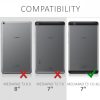 Huawei MediaPad T3 7.0 3G tok, szilikon, fekete, 43882.01