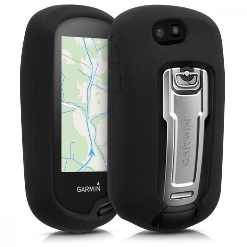 Védőtok GPS-hez Garmin Oregon 750t/Oregon 700/Oregon 600, Kwmobile, fekete, szilícium, 44269.01