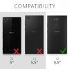 Sony Xperia L2 tok, szilikon, fekete, 44289.47