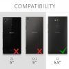 Sony Xperia L2 tok, ökológiai bőr, fekete, 44287.01