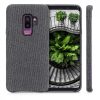 Samsung Galaxy S9 Plus tok, textil, szürke, 44652.22