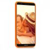 Huawei P Smart / Enjoy 7s tok, szilikon, narancs, 44692.69