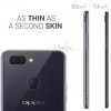 OPPO R15 burkolat, szilikon, átlátszó, 44770.03