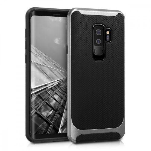 Samsung Galaxy S9 Plus tok, szilikon, fekete, 45464.73