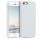 Apple iPhone 5 / iPhone 5s / iPhone SE tok, szilikon, fehér, 42766.02