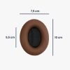 2 db-os fülpárna készlet Bose Quietcomfort 35/QuietComfort QC35 vezeték nélküli II fejhallgatóhoz, Kwmobile, barna, ökológiai bőr, 44519.18