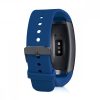 2 db pánt készlet Samsung Gear Fit2 / Gear Fit 2 Pro készülékhez, kwmobile, szilikon, kék/fekete, 38830.04