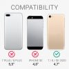 Apple iPhone 8 / iPhone 7 / iPhone SE 2 tok, szilikon, krém, 39458.125