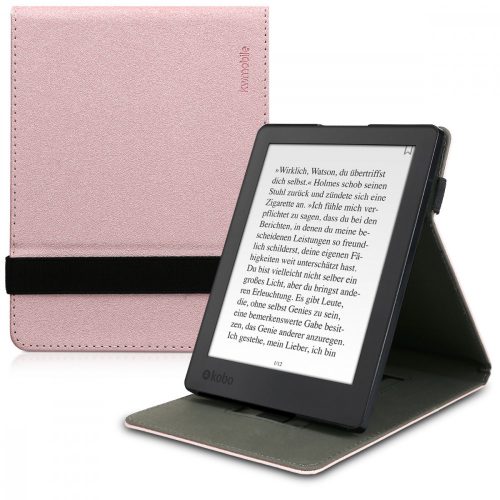 Kobo Aura H2O Edition 2 huzat, ökológiai bőr, rózsa arany, 45099.81