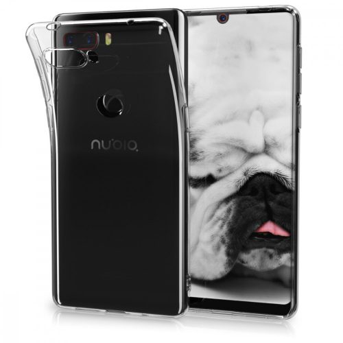 ZTE Nubia Z18 burkolat, szilikon, átlátszó, 46263.03