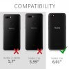 ZTE Nubia V18 tok, szilikon, fekete, 46280.47