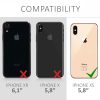 Apple iPhone X / iPhone XS tok, szilikon, sárga, 46270,75