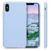 Apple iPhone X / iPhone XS tok, szilikon, kék, 42495.58