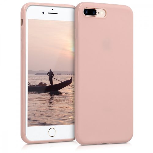 Tok Apple iPhone 8 Plus / iPhone 7 Plus telefonokhoz, szilikon, rózsa arany, 39499.89