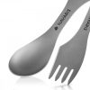 Navaris 3 az 1-ben Titanium Camping Spork, Villa, Kanál, Kés, 46937.01