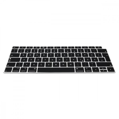 Billentyűzet borító Apple MacBook Air 13" Retina (2018 végétől), Kwmobile, fekete, szilikon, 47031.01