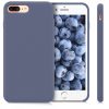 Apple iPhone 8 Plus / iPhone 7 Plus tok, szilikon, lila, 40842.130