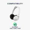 2 db fülpárna készlet Sony MDR-V150/MDR-V250/MDR-V300 fejhallgatóhoz, Kwmobile, fehér, Eco bőr, 45052.02