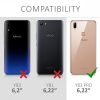 Vivo Y83 Pro tok, szilikon, fekete, 47261.47