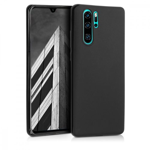 Huawei P30 Pro tok, szilikon, fekete, 47419.47