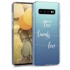 Samsung Galaxy S10 burkolat, szilikon, átlátszó, 47448.02