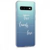 Samsung Galaxy S10 burkolat, szilikon, átlátszó, 47448.02