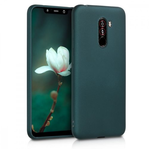 Xiaomi Pocophone F1 burkolat, szilikon, zöld, 46368.14