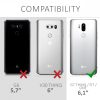 LG G7 ThinQ / G7 Fit / G7 One tok, szilikon, zöld, 45159.14