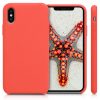 Apple iPhone X / iPhone XS tok, szilikon, narancs, 46313.69