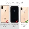 Apple iPhone X / iPhone XS tok, szilikon, narancs, 46313.69